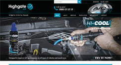 Desktop Screenshot of highgateair.com.au
